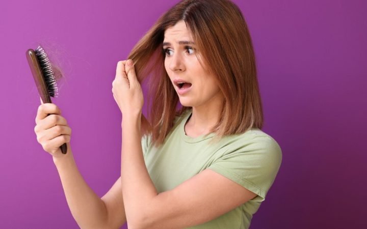 Stress-Induced Hair Loss in Women - matritva care