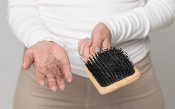 postpartum hair loss - matritva care